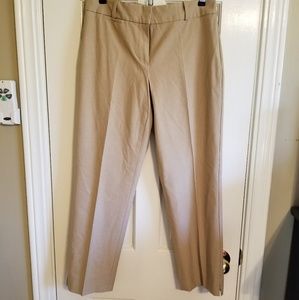 Talbots size 2 Tan Crops